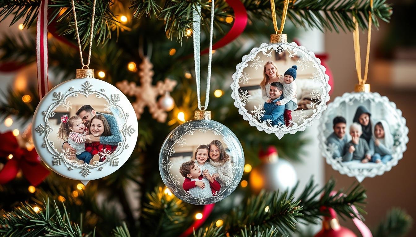 Festive Photo Ornaments