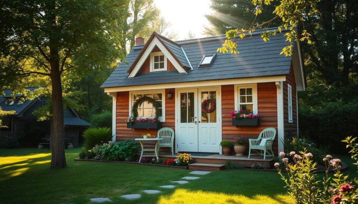 How to decorate a tiny house in cottage style: A guide to a cozy home