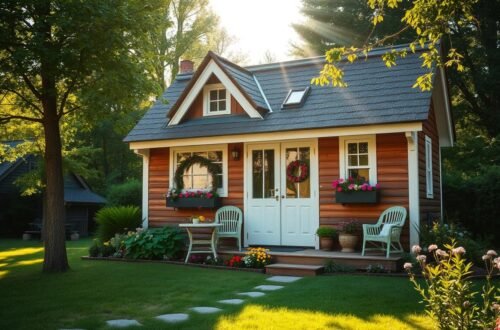 How to decorate a tiny house in cottage style: A guide to a cozy home